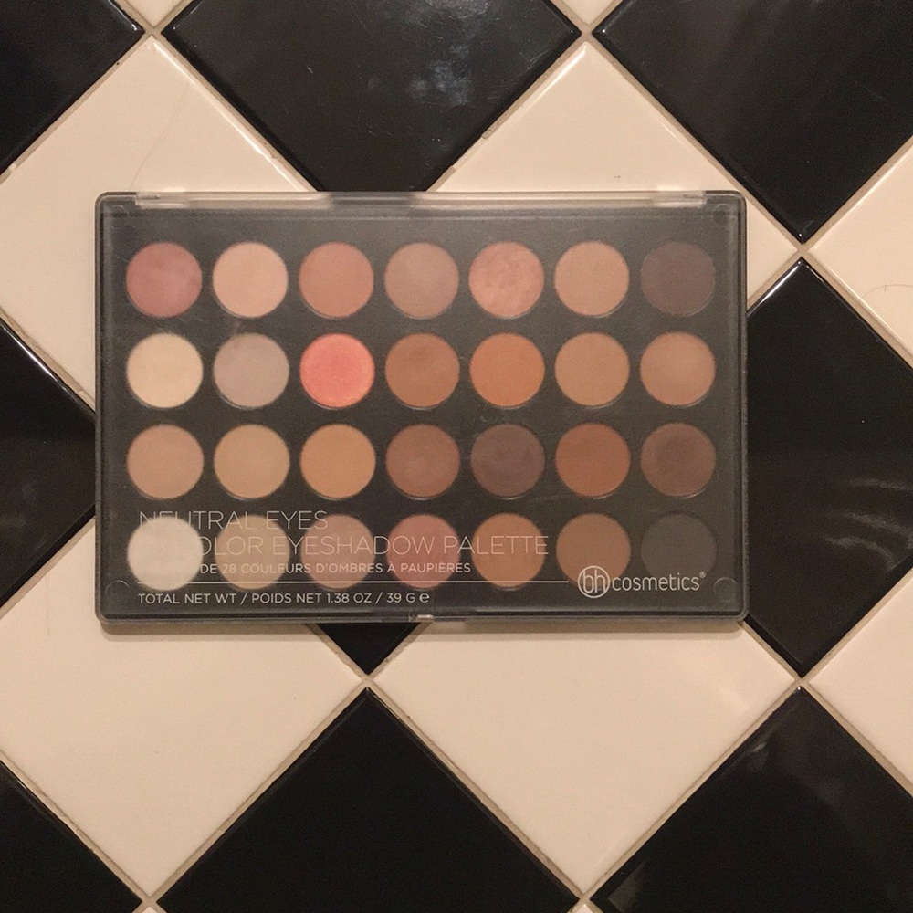 BH cosmetics neutral eyes eyeshadow palette